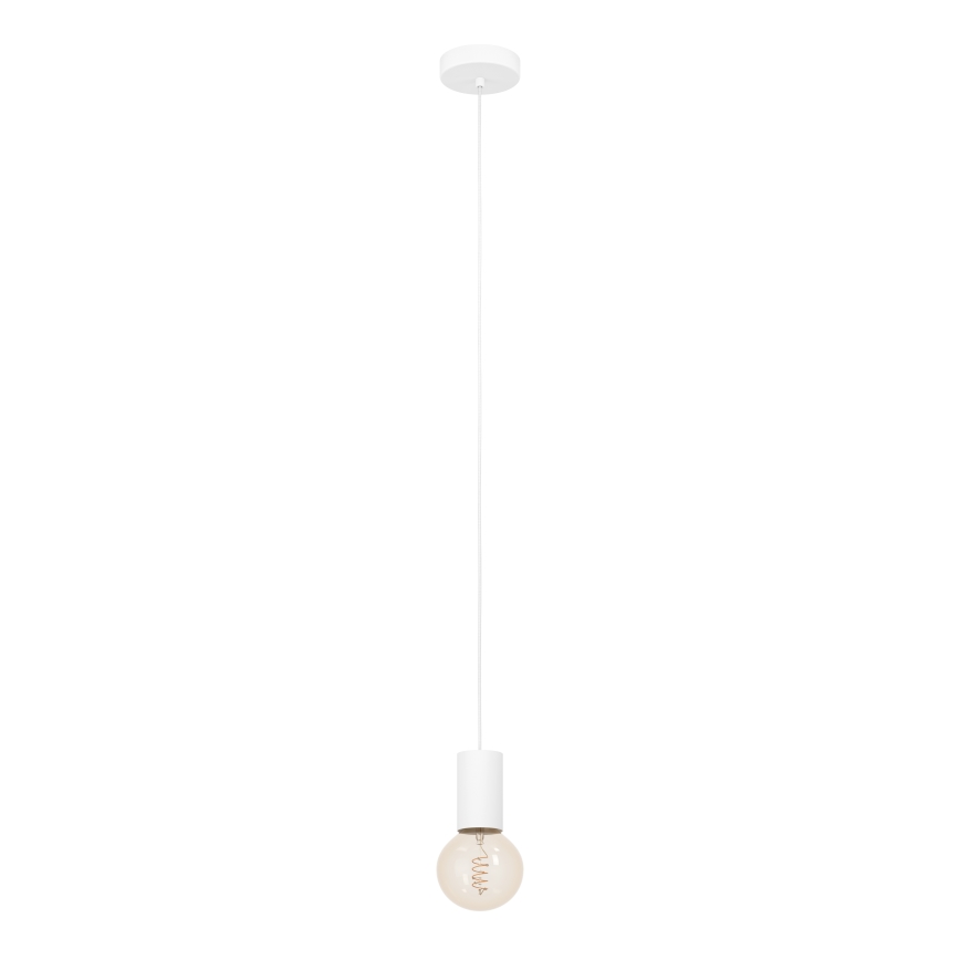 Eglo - Hängeleuchte an Schnur 1xE27/40W/230V weiß