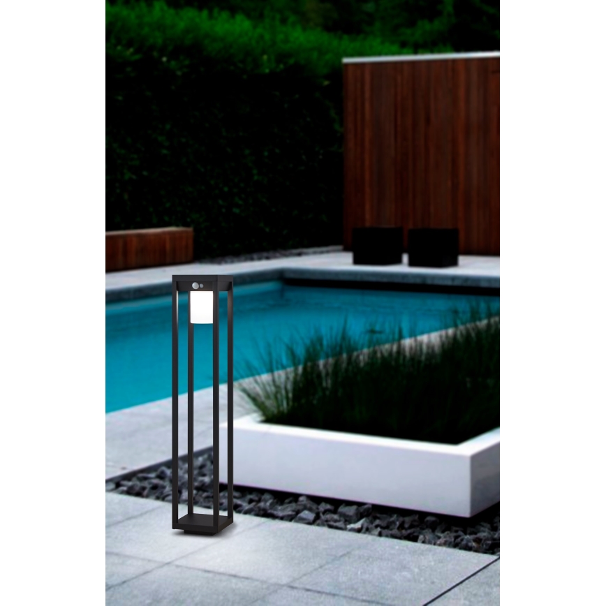 Eglo - LED-Solarleuchte mit Sensor LED/3,7W/3,7V 2000 mAh IP44