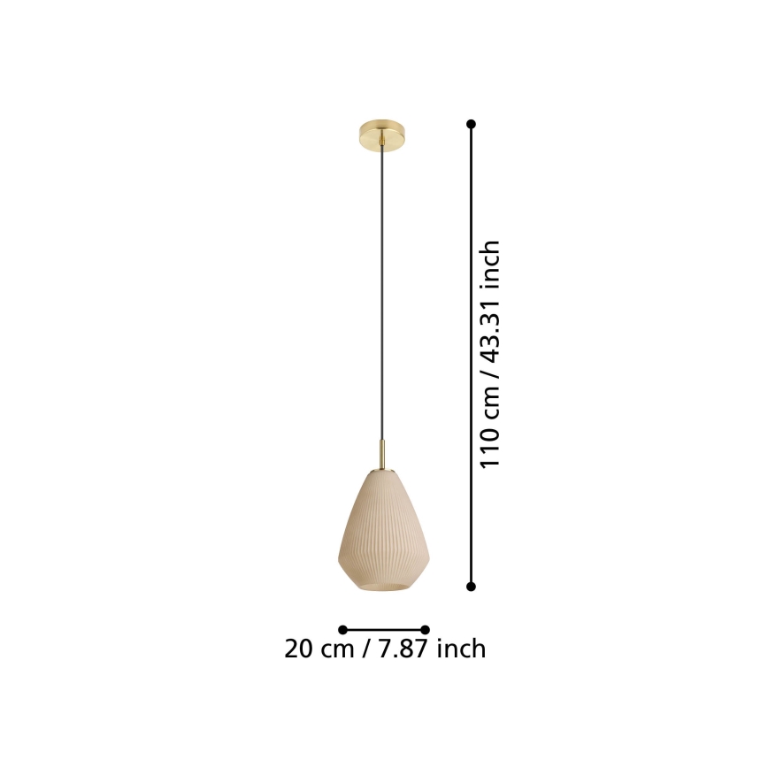 Eglo - Hängeleuchte 1xE27/40W/230V