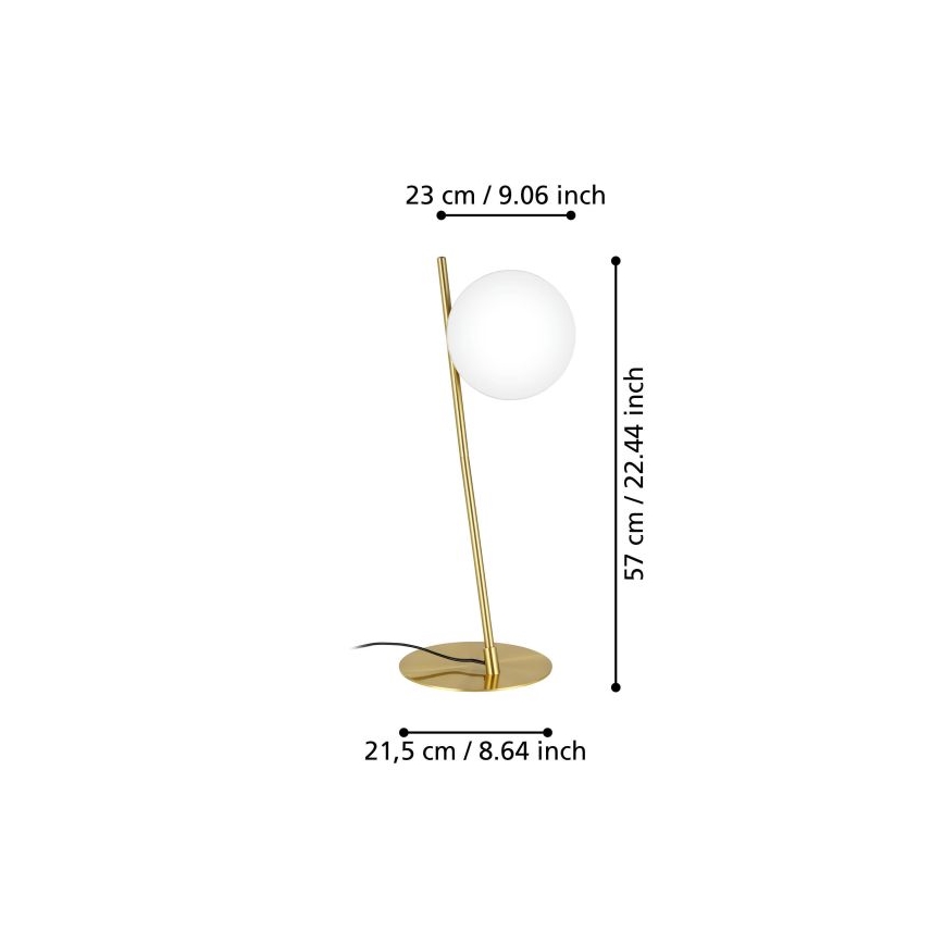 Eglo - Tischlampe 1xE27/40W/230V