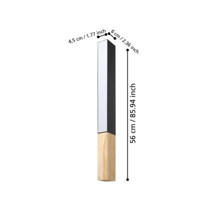 Eglo - LED-Wandbeleuchtung LED/12W/230V