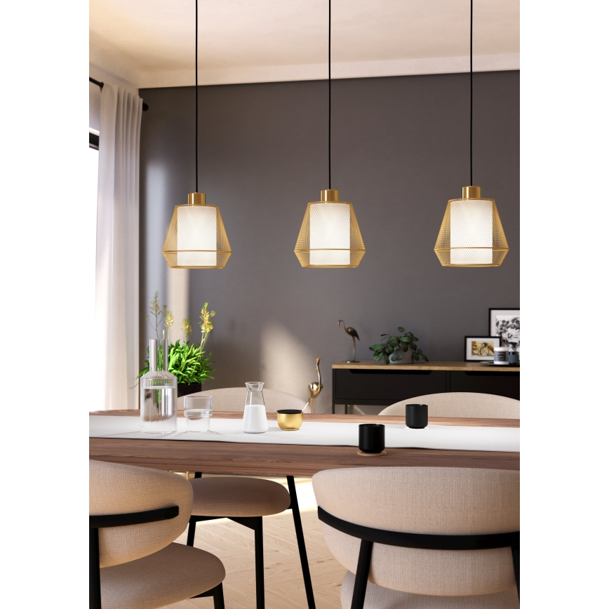 Eglo - Hängeleuchte 3xE27/40W/230V