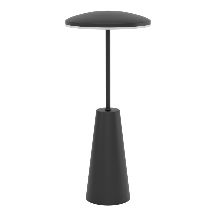 Eglo - Dimmbare LED-Außenleuchte mit Touch-Funktion  LED/2,8W/5V 2400K/3000K/4000K 5200 mAh IP54 schwarz
