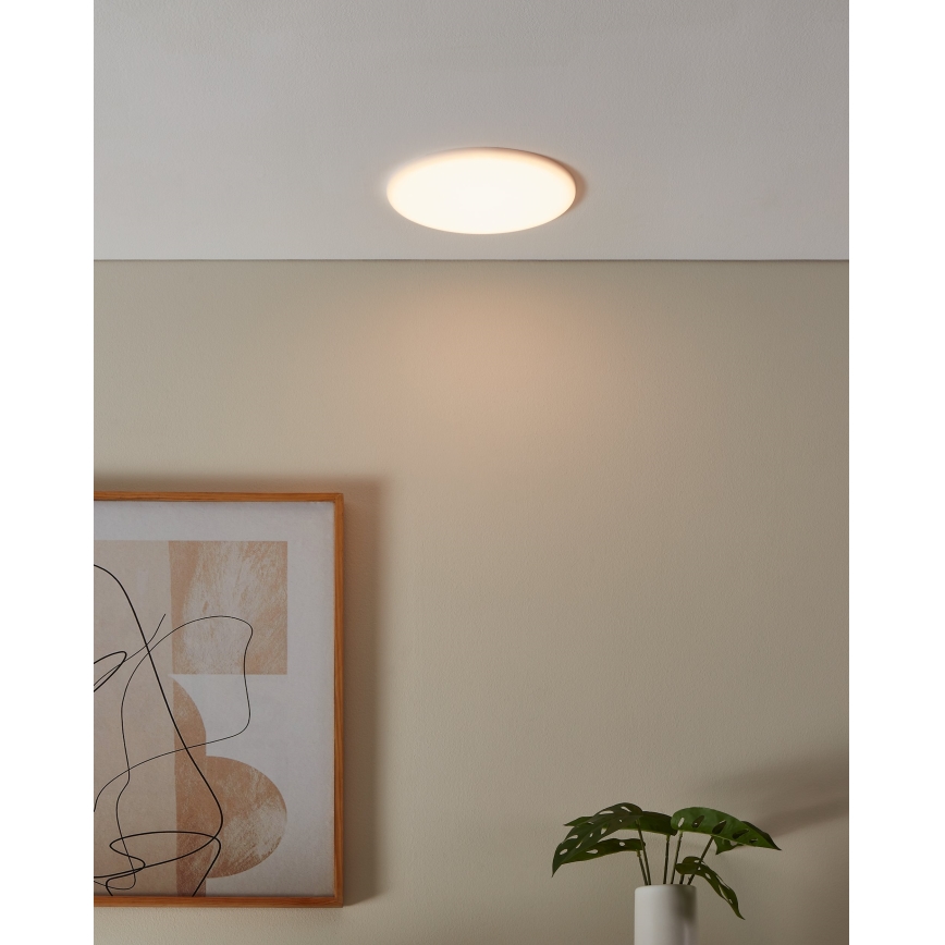 Eglo - LED-Einbauleuchte für Badezimmer LED/18W/230V d 21,5 cm IP65