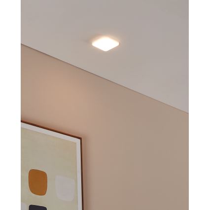 Eglo - LED-Einbauleuchte für Badezimmer LED/4,5W/230V 7,5x7,5 cm IP65