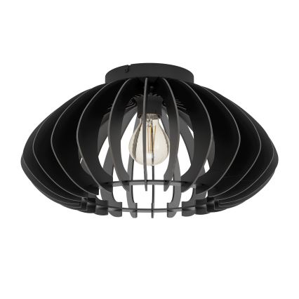 Eglo - Deckenleuchte 1xE27/40W/230V d 45 cm schwarz