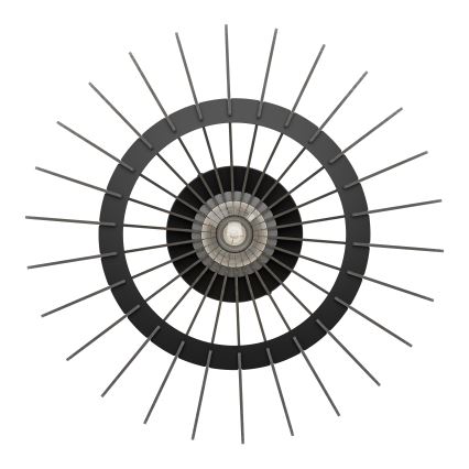 Eglo - Deckenleuchte 1xE27/40W/230V d 45 cm schwarz