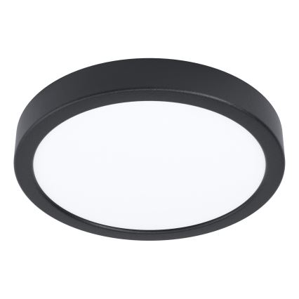 Eglo - LED-Deckenleuchte mit Sensor LED/17W/230V 3000K schwarz