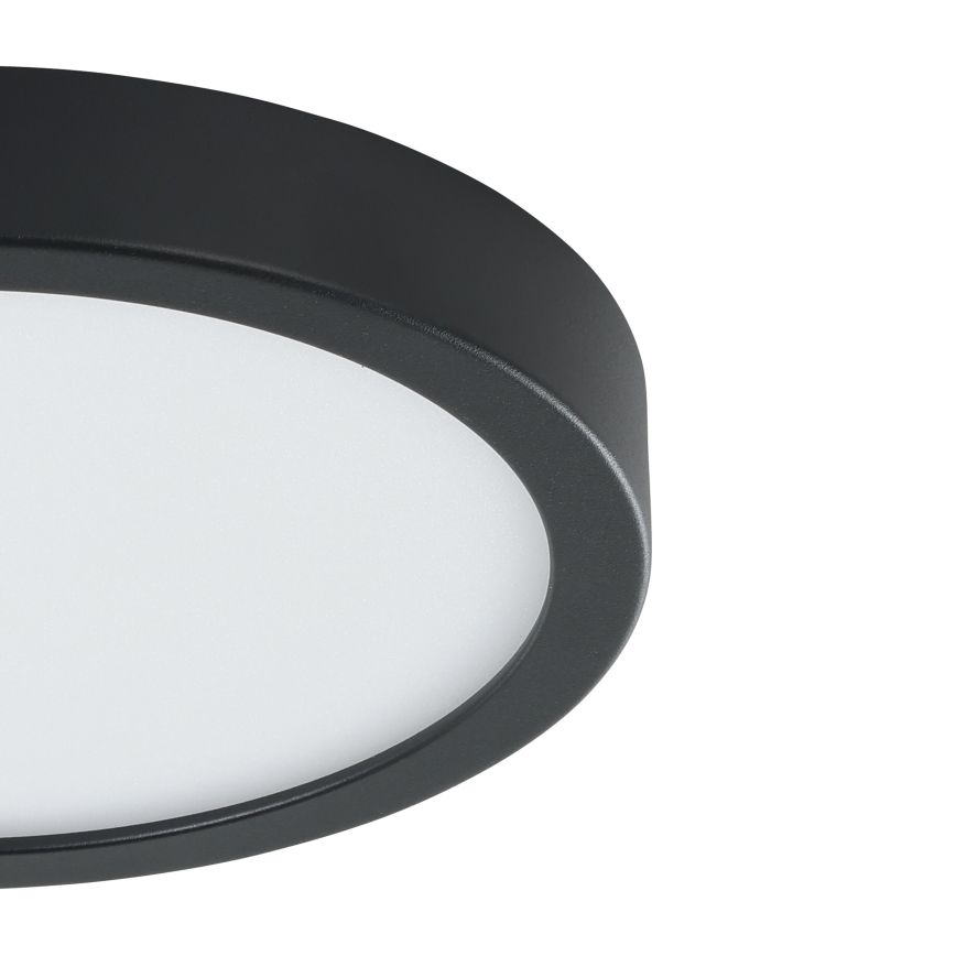 Eglo - LED-Deckenleuchte mit Sensor LED/17W/230V 3000K schwarz