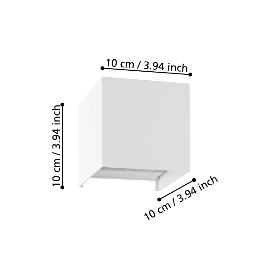 Eglo - LED-Wandleuchte 2xLED/1,5W/230V 3000K weiß