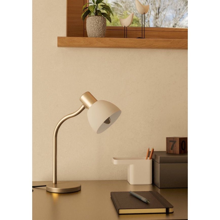 Eglo - Tischleuchte 1xE14/25W/230V matt Chrom