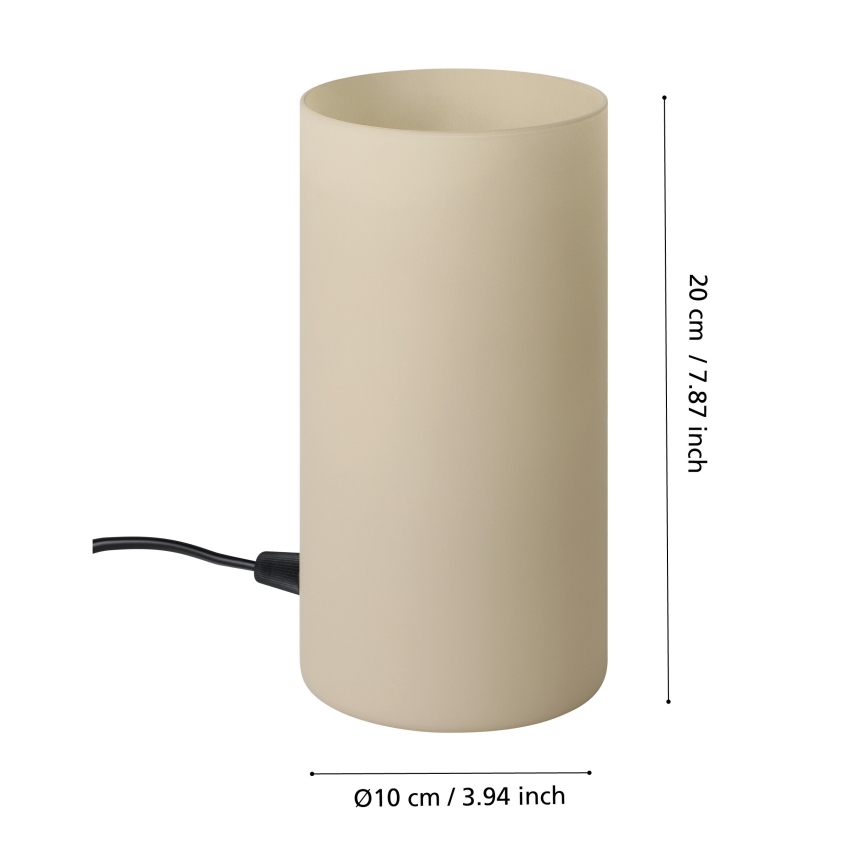 Eglo - Tischleuchte 1xE14/40W/230V beige