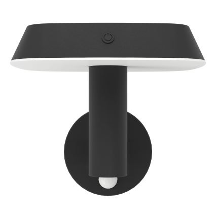 Eglo - LED-Solarleuchte mit Sensor LED/8,5W/3,7V 2200 mAh IP44