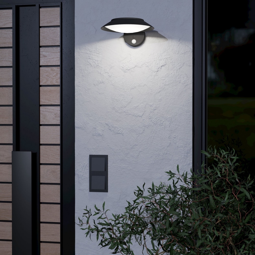 Eglo - LED-Solarwandleuchte mit Sensor LED/7W/3,7V 2200 mAh IP44