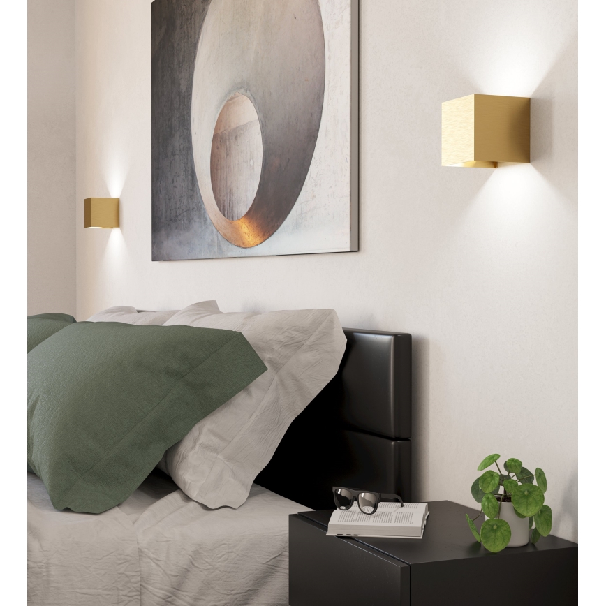 Eglo - LED-Wandleuchte 2xLED/1,5W/230V 3000K golden