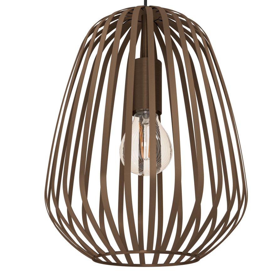 Eglo - Hängeleuchte mit Kabel 1xE27/40W/230V bronzefarben