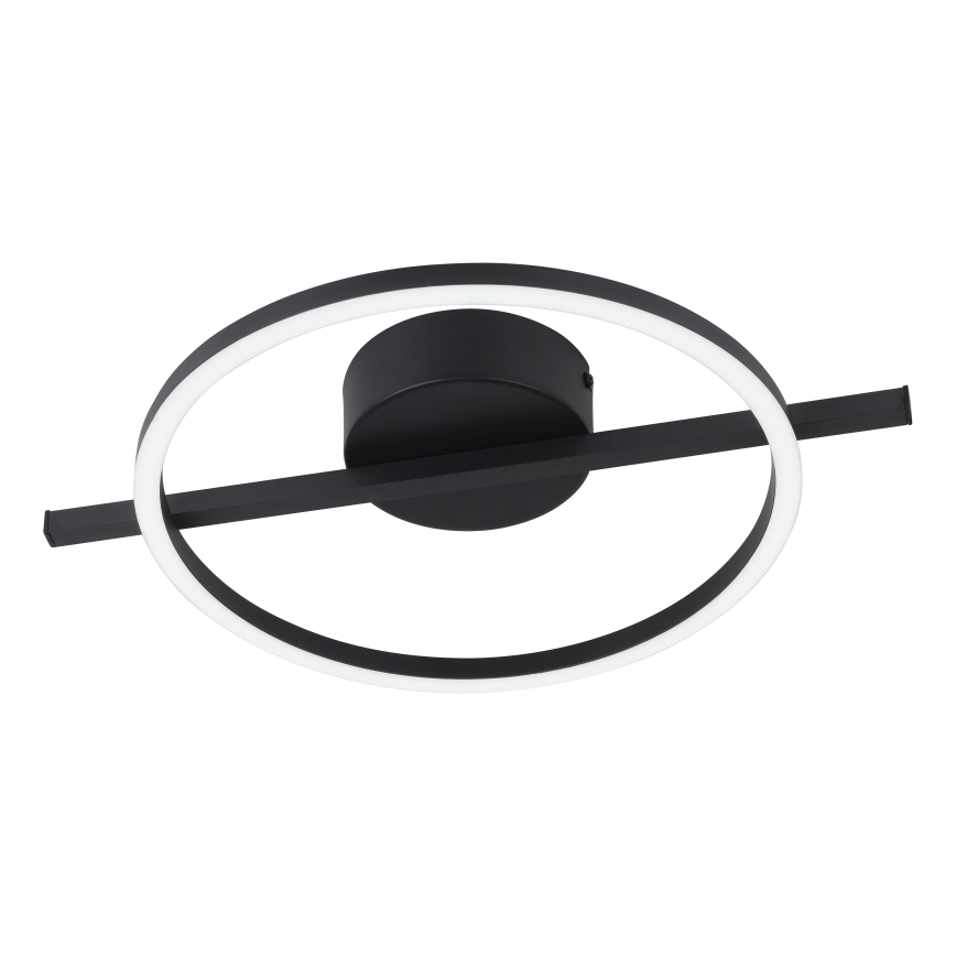 Eglo - Dimmbare LED-RGBW-Deckenleuchte LED/17W/230V 2700-6500K schwarz + Fernbedienung