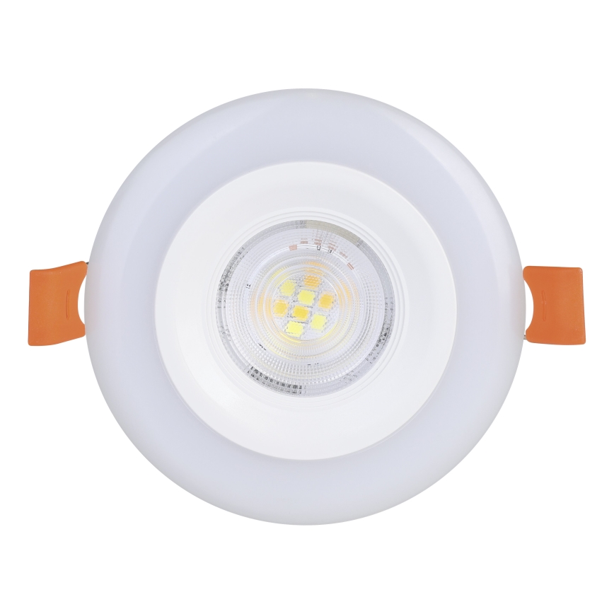 Eglo - SET 3x Dimmbare LED-RGBW-Einbauleuchte für Badezimmer 3xLED/3,8W/230V 2700-6500K IP44 + Fernbedienung