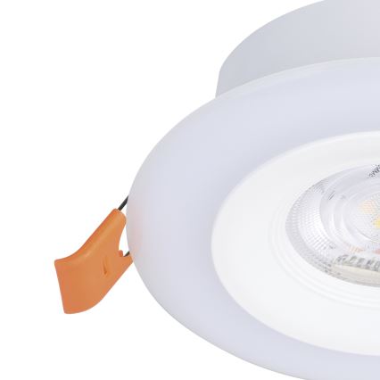 Eglo - SET 3x Dimmbare LED-RGBW-Einbauleuchte für Badezimmer 3xLED/3,8W/230V 2700-6500K IP44 + Fernbedienung