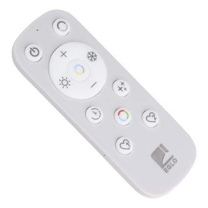 Eglo - SET 3x Dimmbare LED-RGBW-Einbauleuchte für Badezimmer 3xLED/3,8W/230V 2700-6500K IP44 + Fernbedienung
