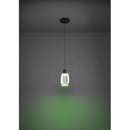 Eglo - Dimmbare LED-RGBW-Hängeleuchte LED/3,7W/230V 2700-6500K schwarz ZigBee
