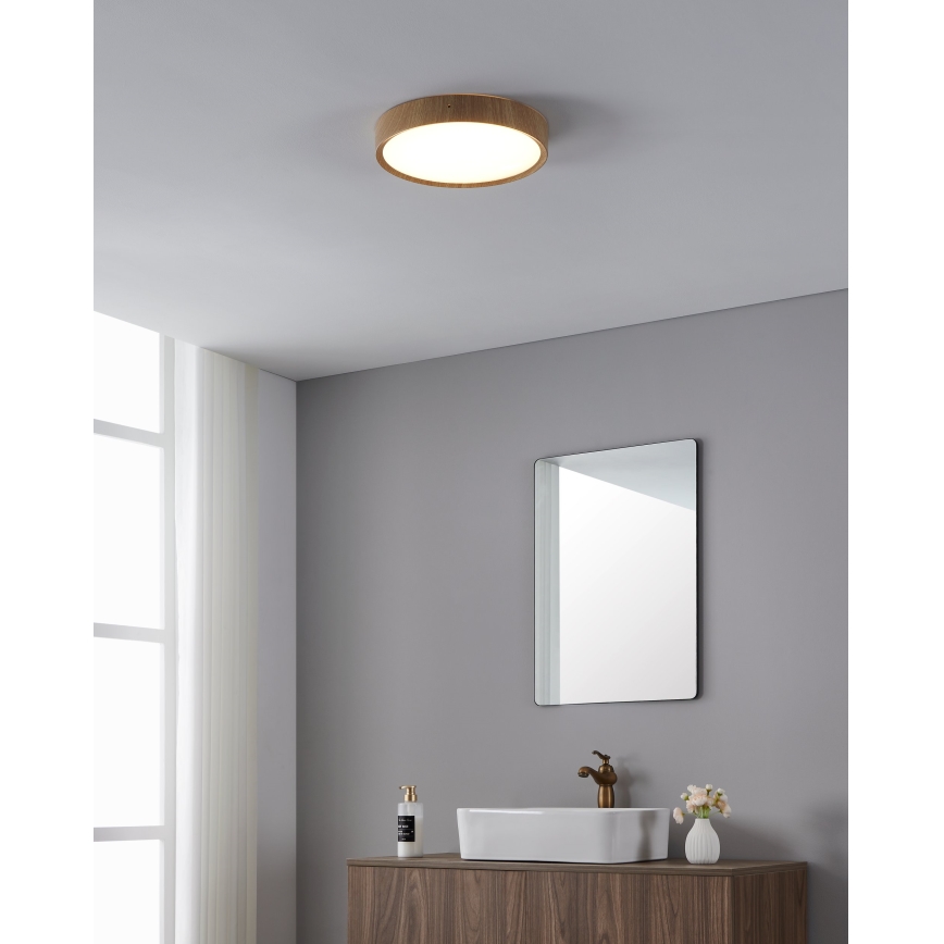 Eglo - LED-Deckenleuchte für Badezimmer LED/14,6W/230V IP44 beige