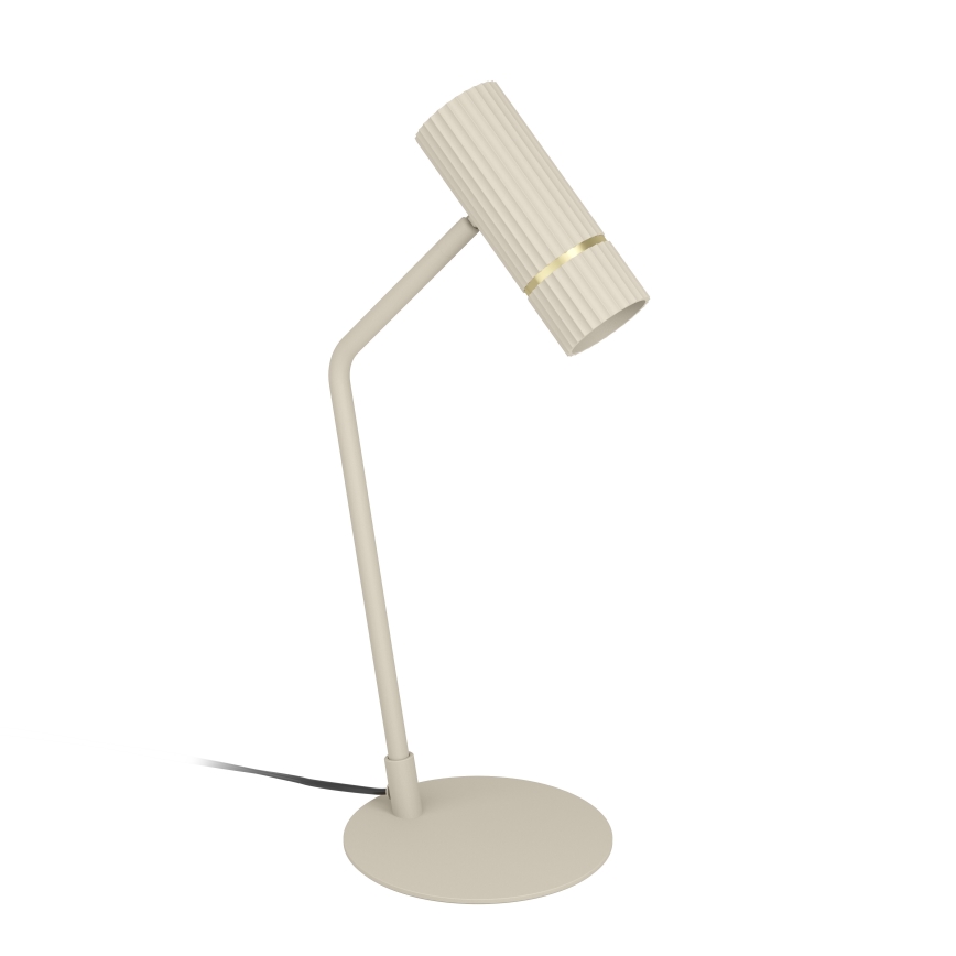 Eglo - LED-Tischleuchte 1xGU10/5W/230V 3000K beige