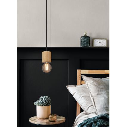 Eglo - Hängeleuchte an Schnur 1xE27/28W/230V - FSC-zertifiziert