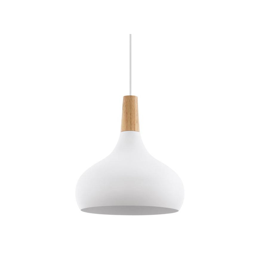 Eglo - Hängeleuchte 1xE27/60W/230V d 28 cm weiß