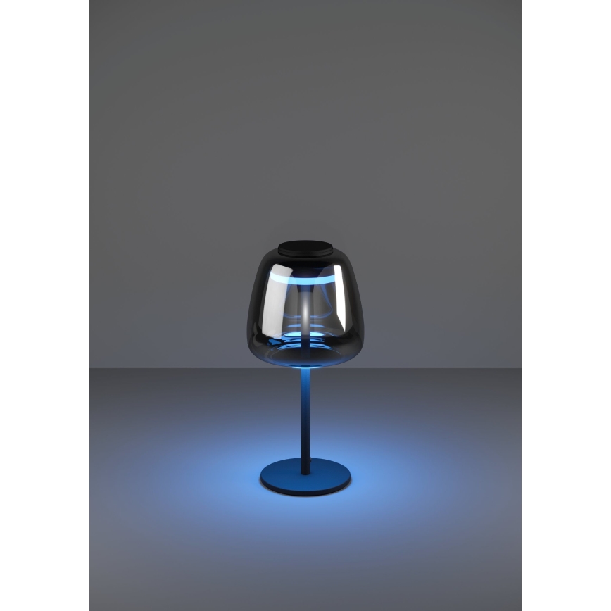 Eglo - LED RGBW dimmbare Tischleuchte LED/7,7W/230V 2700-6500K rauchfarben