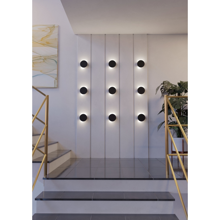 Eglo - LED-Wandleuchte LED/4W/230V 3000K schwarz