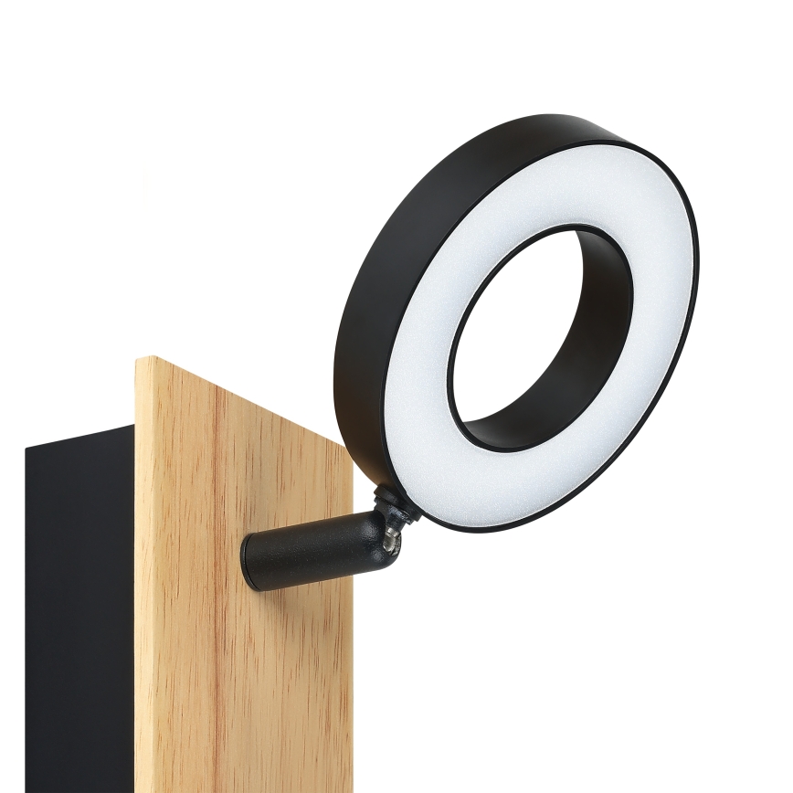 Eglo - LED-Wandspot LED/4,2W/230V schwarz/braun