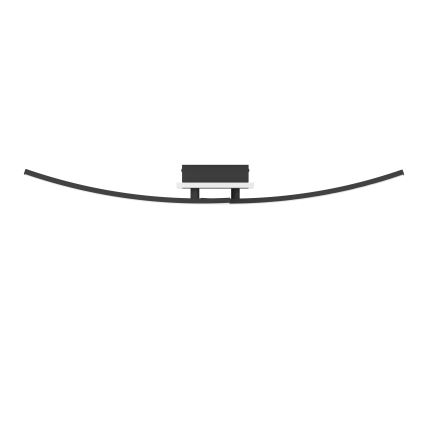 Eglo - LED-Deckenleuchte LED/12W/230V 4000K schwarz