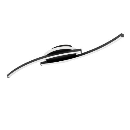 Eglo - LED-Deckenleuchte LED/12W/230V 4000K schwarz