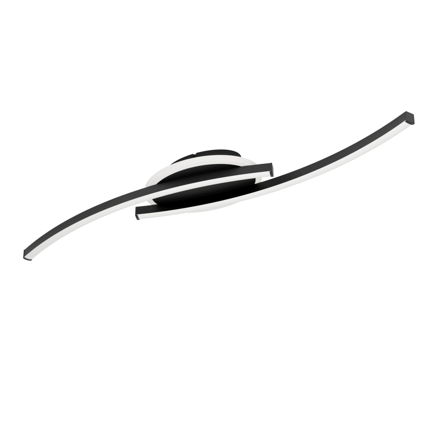 Eglo - LED-Deckenleuchte LED/12W/230V 4000K schwarz