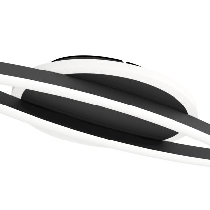 Eglo - LED-Deckenleuchte LED/12W/230V 4000K schwarz