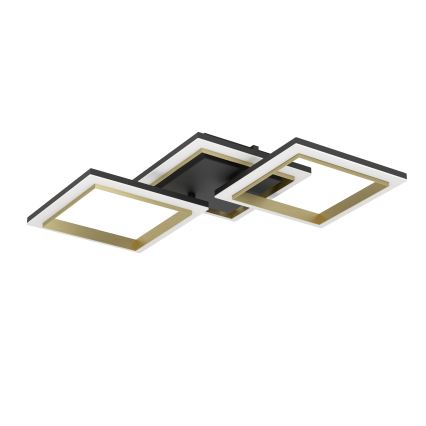 Eglo - Dimmbare LED-Deckenleuchte LED/20W/230V 4000K schwarz/golden