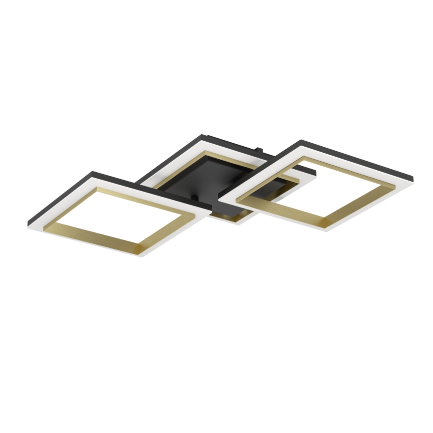 Eglo - Dimmbare LED-Deckenleuchte LED/20W/230V 4000K schwarz/golden