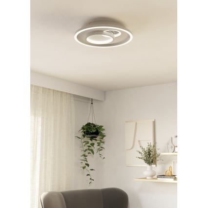 Eglo - LED-Deckenleuchte 1xLED/14W/230V + 1xLED/8,5W d 38 cm weiß
