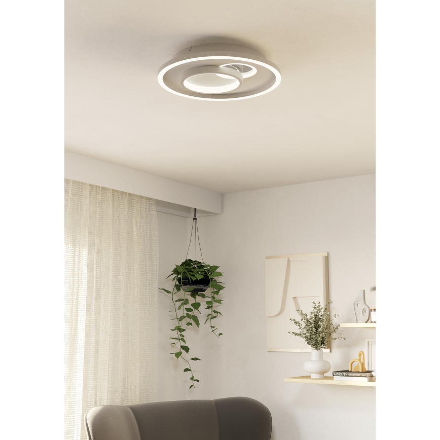 Eglo - LED-Deckenleuchte 1xLED/14W/230V + 1xLED/8,5W d 38 cm weiß