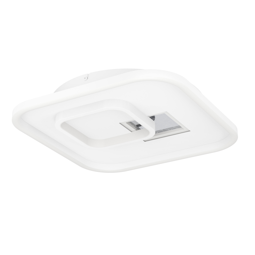 Eglo - LED-Deckenleuchte 1xLED/16,2W/230V + 1xLED/9,2W 38x38 cm weiß