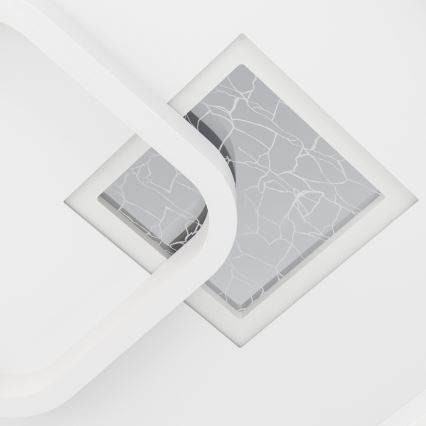 Eglo - LED-Deckenleuchte 1xLED/16,2W/230V + 1xLED/9,2W 38x38 cm weiß