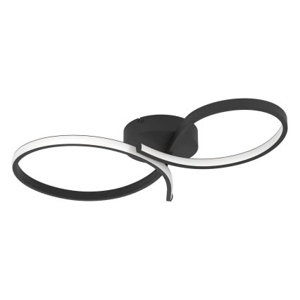 Eglo - LED-Deckenleuchte LED/21W/230V 3000K schwarz