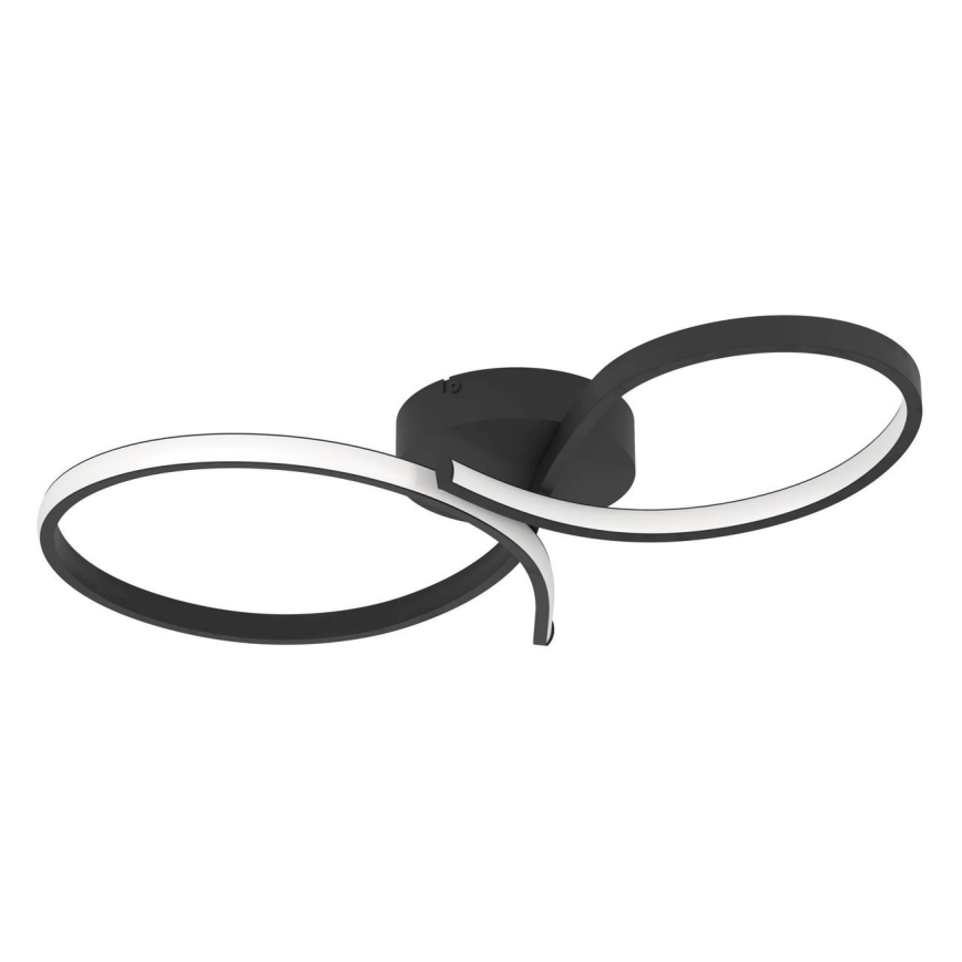 Eglo - LED-Deckenleuchte LED/21W/230V 3000K schwarz