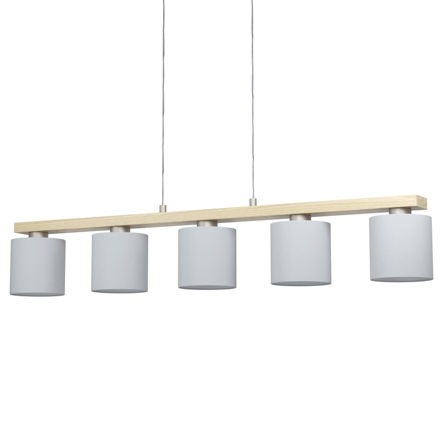 Eglo - Hängeleuchte an Schnur 5xE27/28W/230V - FSC-zertifiziert