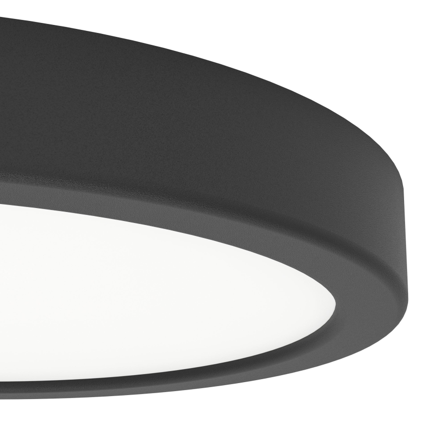 Eglo - LED-Deckenleuchte FUEVA LED/11,5W/230V 2700/4000/6500K Ø 21,1 cm schwarz