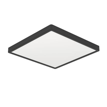 Eglo - LED-Deckenleuchte LED/17,5W/230V 2700/4000/6500K 39x39 cm schwarz
