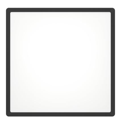 Eglo - LED-Deckenleuchte LED/17,5W/230V 2700/4000/6500K 39x39 cm schwarz