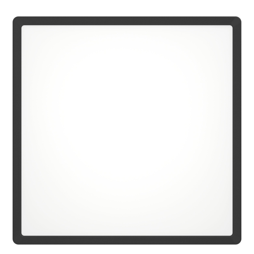 Eglo - LED-Deckenleuchte LED/17,5W/230V 2700/4000/6500K 39x39 cm schwarz