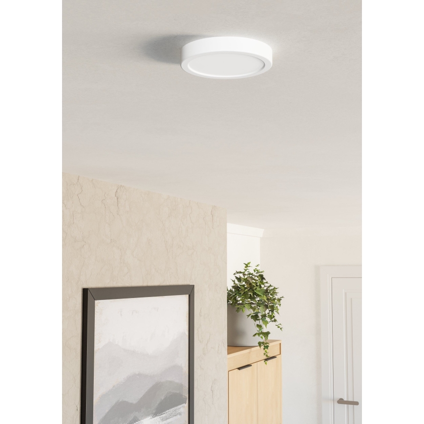 Eglo - LED-Deckenleuchte LED/7,5W/230V 2700/4000/6500K Ø 16,6 cm weiß